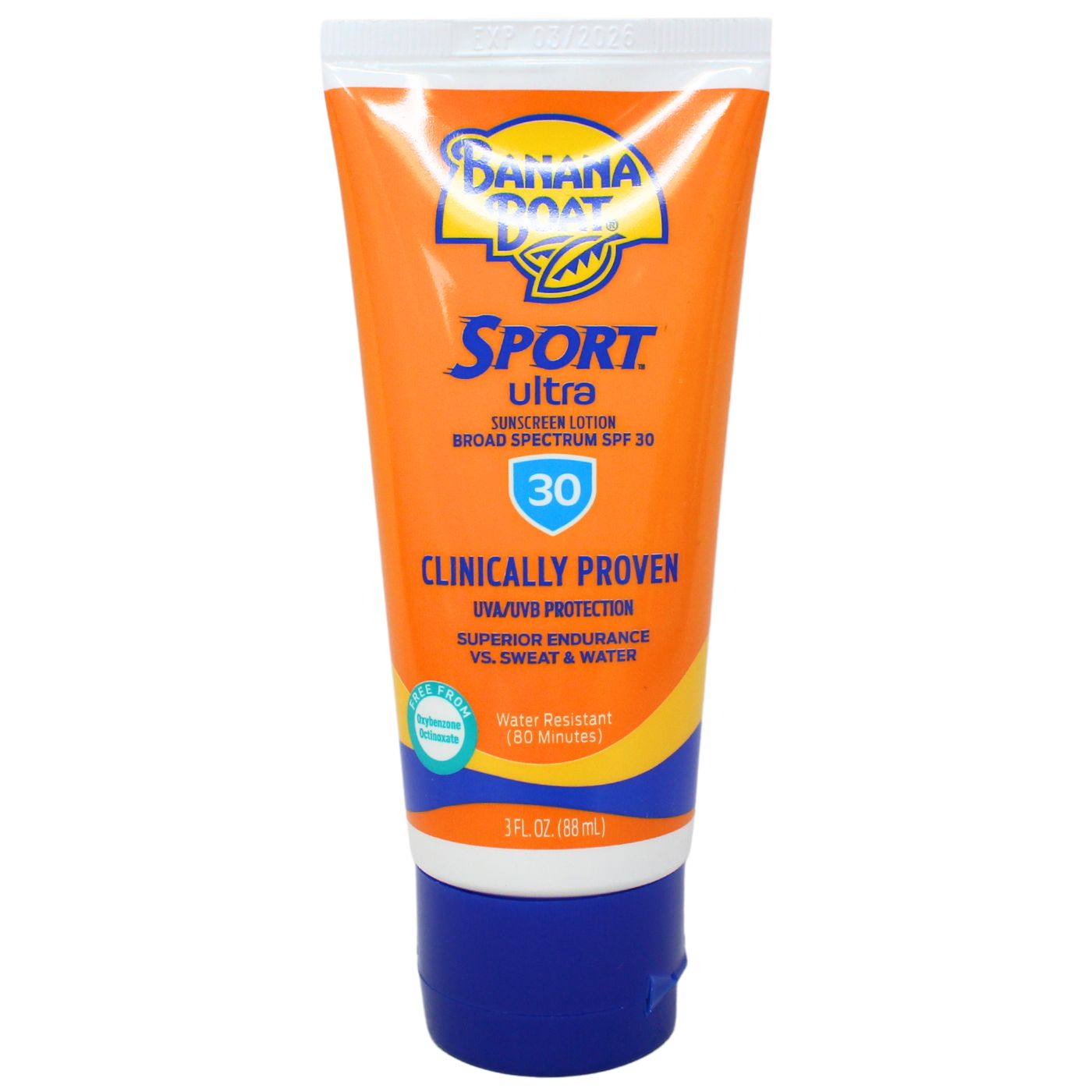 BANANA BOAT LOTION 88ML SPF30 SPORT/12
