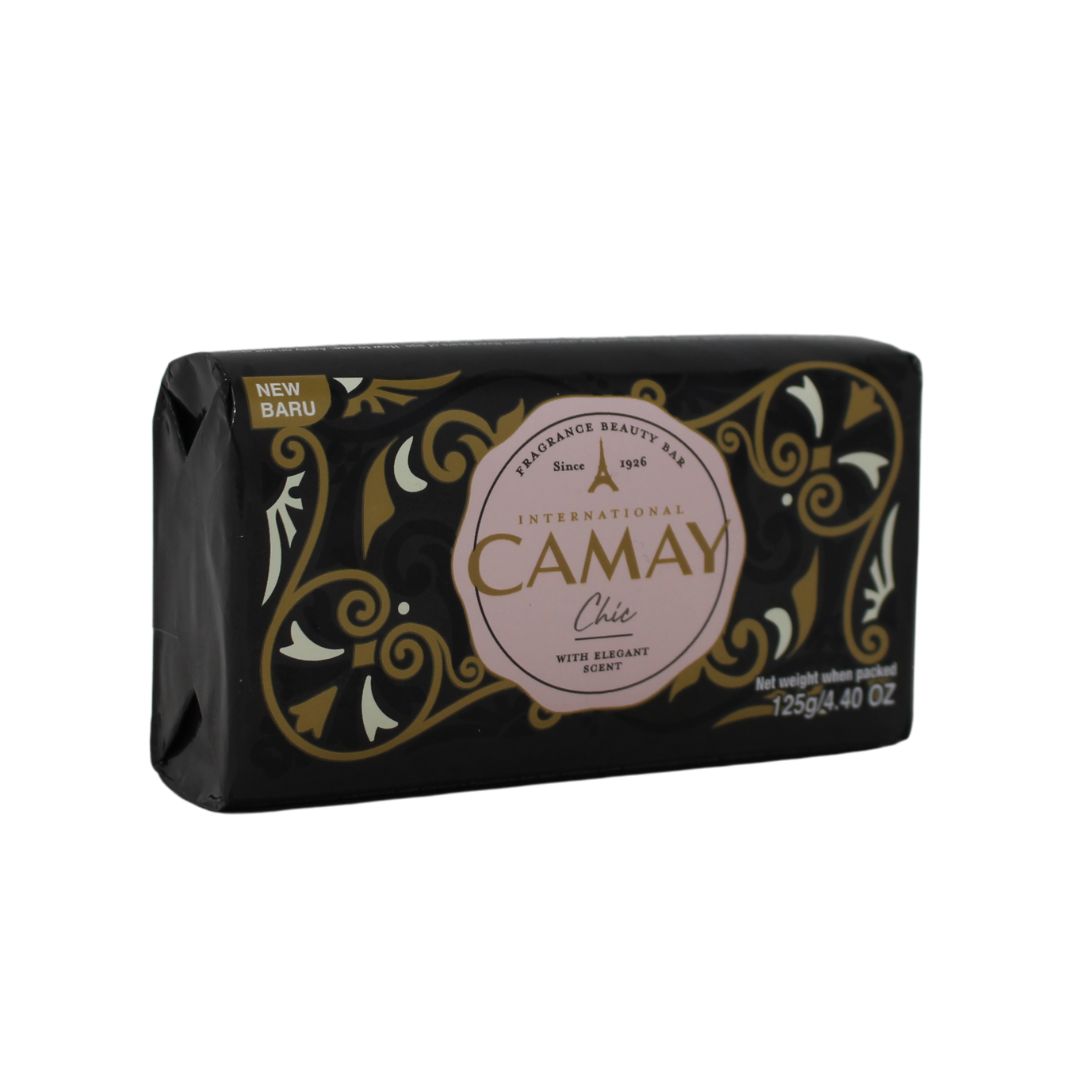 CAMAY BAR SOAP 3PK X 125G CHIC BLACK/24