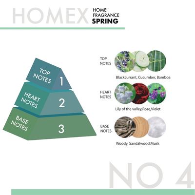 HOMEX #04 SPRING AIR FRESHENER 300ML