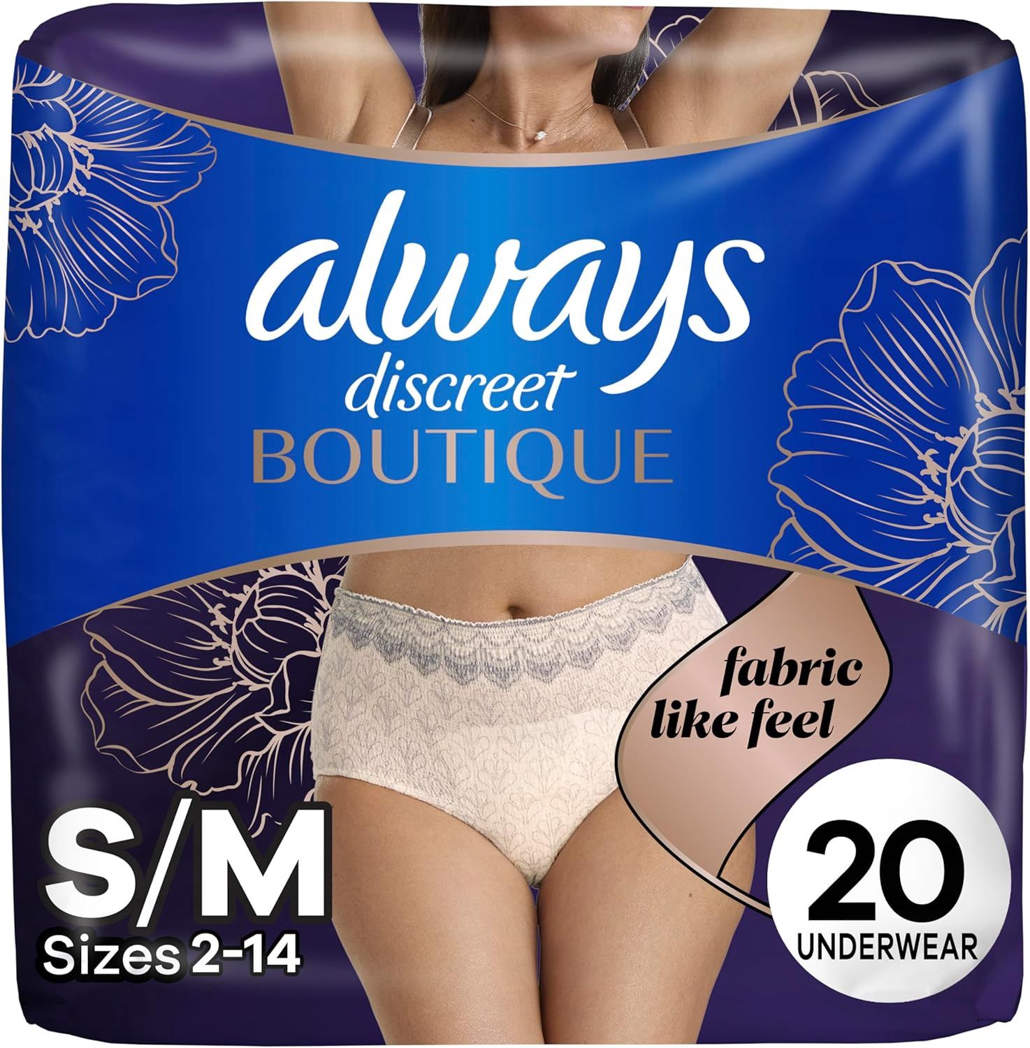 ALWAYS DISCREET BOUTIQUE S/M 20 UNDERWEAR
