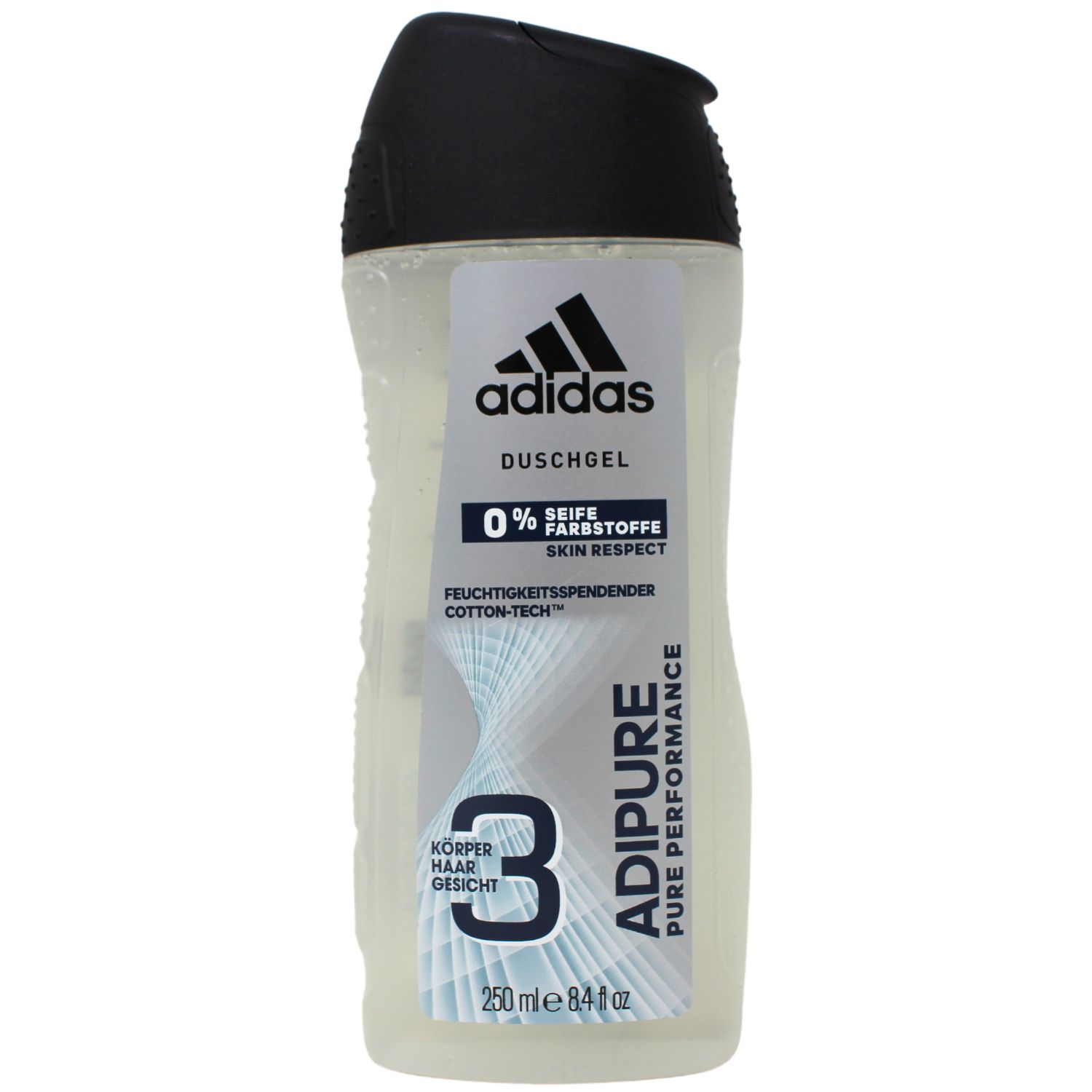 ADIDAS 3-IN-1 BODY WASH COTTON TECH 250ML