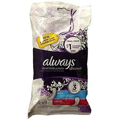 ALWAYS DISCREET PADS + LINER
