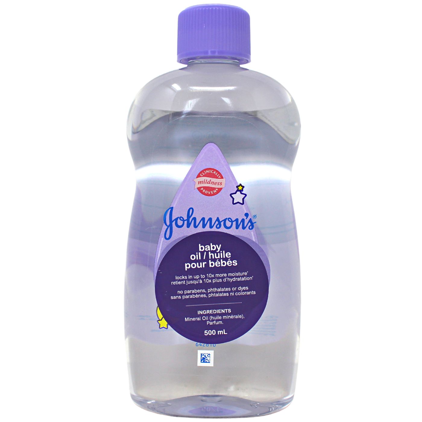 JOHNSONS BABY OIL 500ML/12
