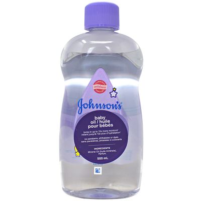 JOHNSONS BABY OIL 500ML/12