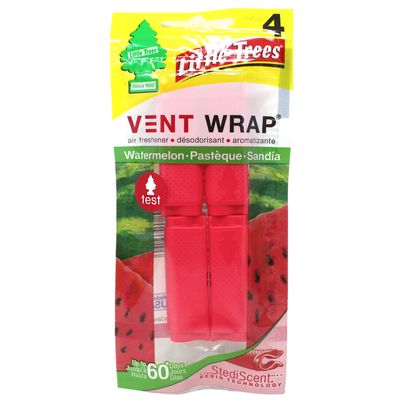 LITTLE TREES VENT WRAP A/F 4CT WATERMELON