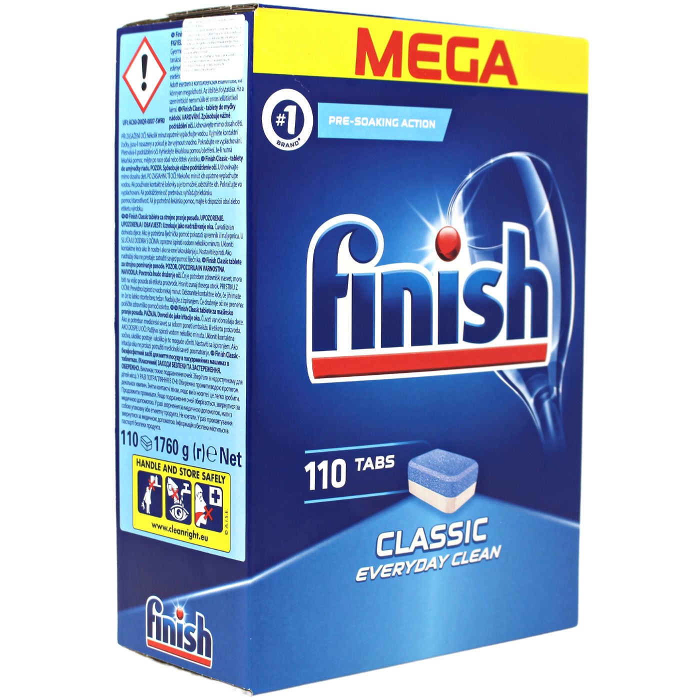 FINISH D/W TABS 110CT 1760G CLASSIC/4