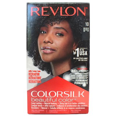 REVLON COLORSILK #10 BLACK