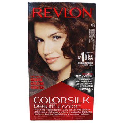 REVLON COLORSILK #46 MED GLDN CHESTNUT BRWN