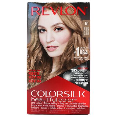 REVLON COLORSILK #61 DARK BLONDE