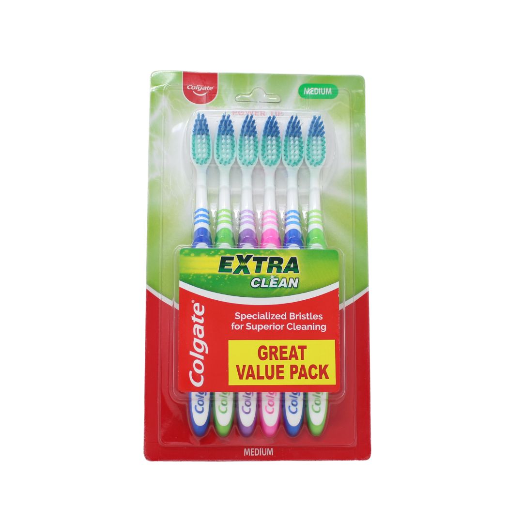 COLGATE TB 6CT EXTRA CLEAN/36