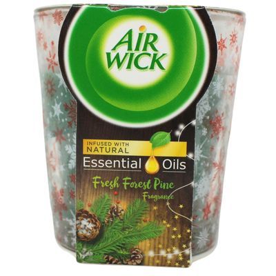 AIRWICK SCENTED CANDLE 105G FRESH FROSTED PINE