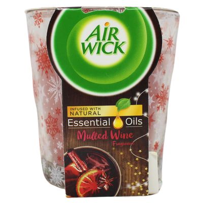 AIRWICK SCENTED CANDLE 105G MULLED WINE