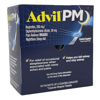 ADVIL 200MG CAPLETS NIGHT (50X2'S)