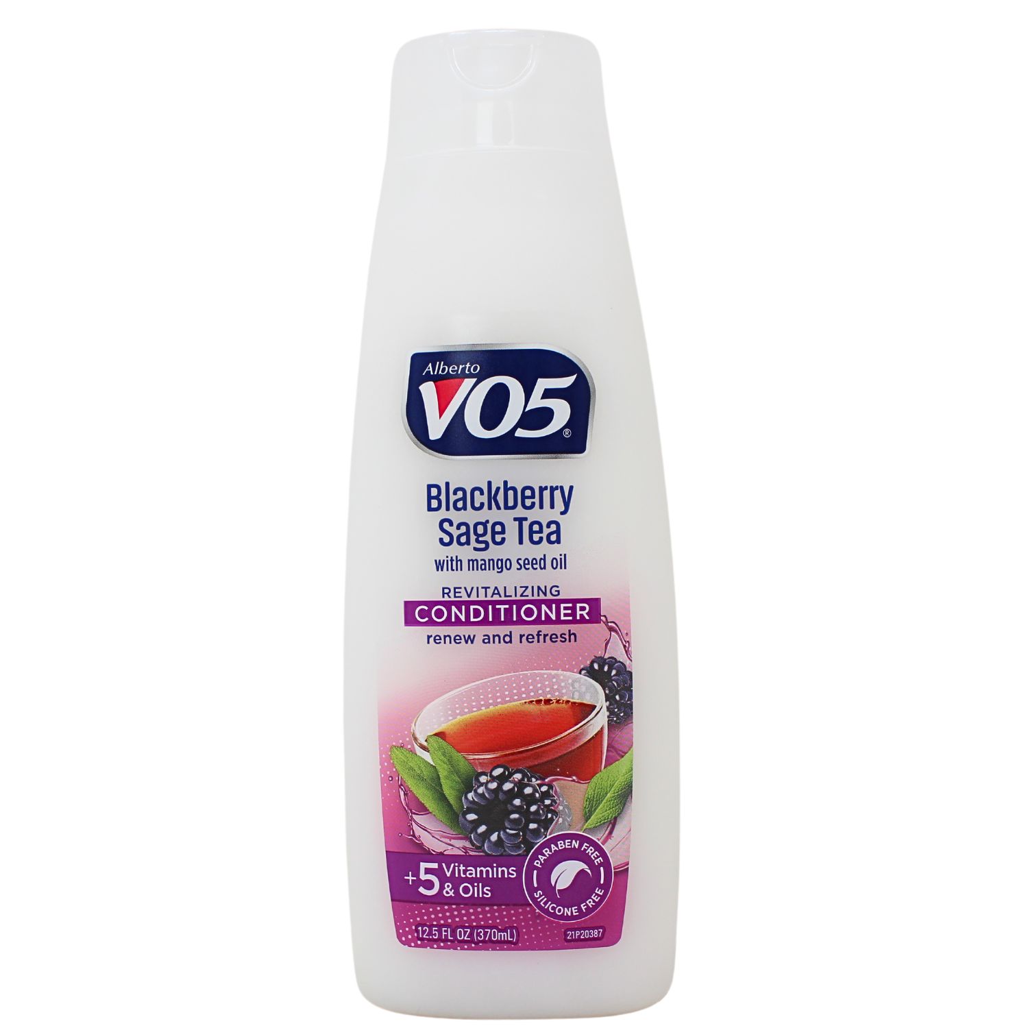 ALBERTO V05 CONDITIONER 370ML BLACKBERRY SAGE TEA