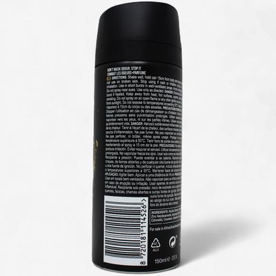 AXE SPRAY 150ML GOLD TEMPTATION
