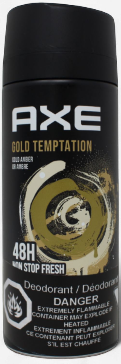 AXE SPRAY 150ML GOLD TEMPTATION