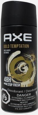 AXE SPRAY 150ML GOLD TEMPTATION