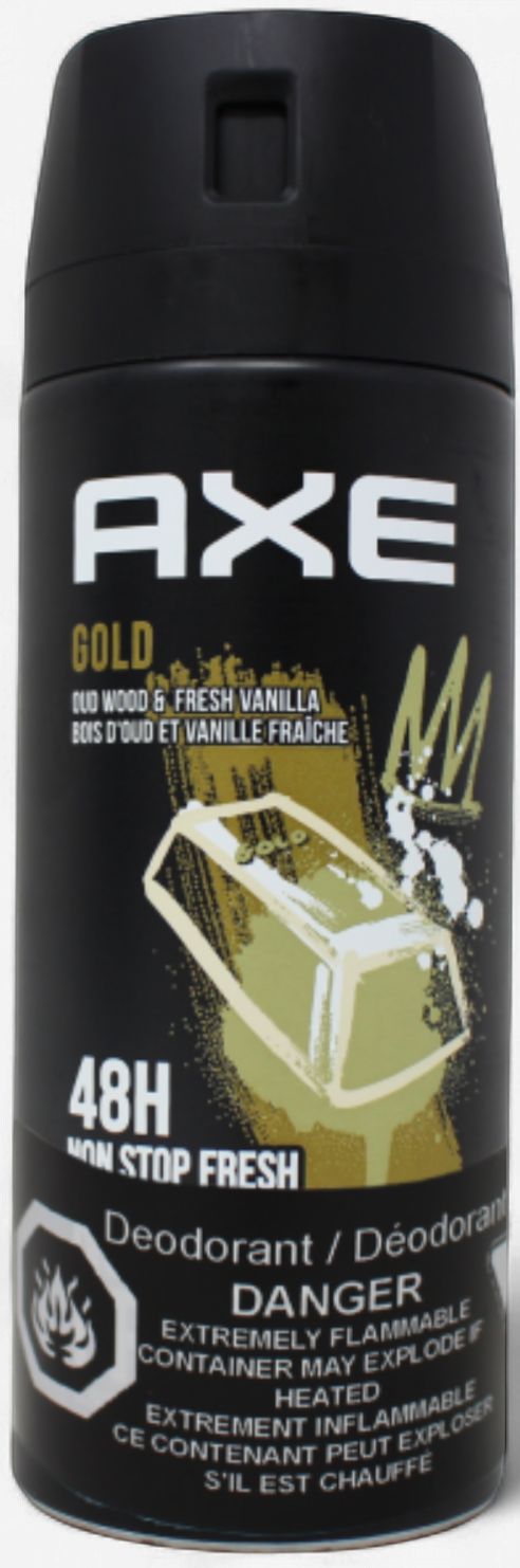 AXE SPRAY 150ML GOLD