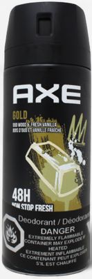 AXE SPRAY 150ML GOLD