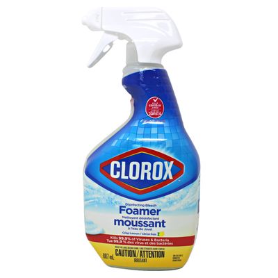 CLOROX SPRAY BLEACH FOAMER 887ML