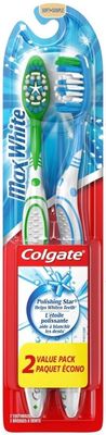 COLGATE TOOTHBRUSHS MAX WHITE SOFT (2PACK)