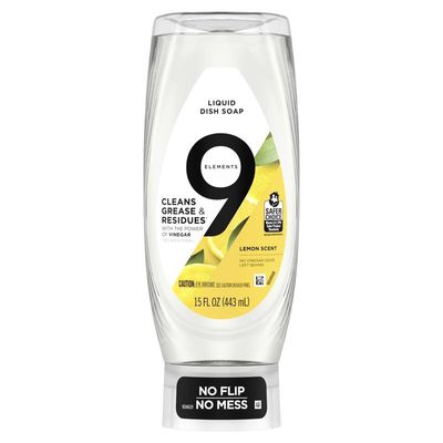 9 ELEMENTS LIQUID DISH SOAP 443ML