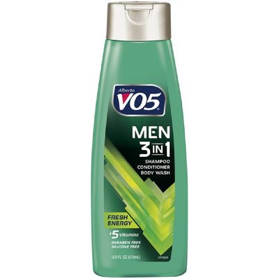 ALBERTO V05 3-IN-1 MEN FRESH ENERGY 370ML