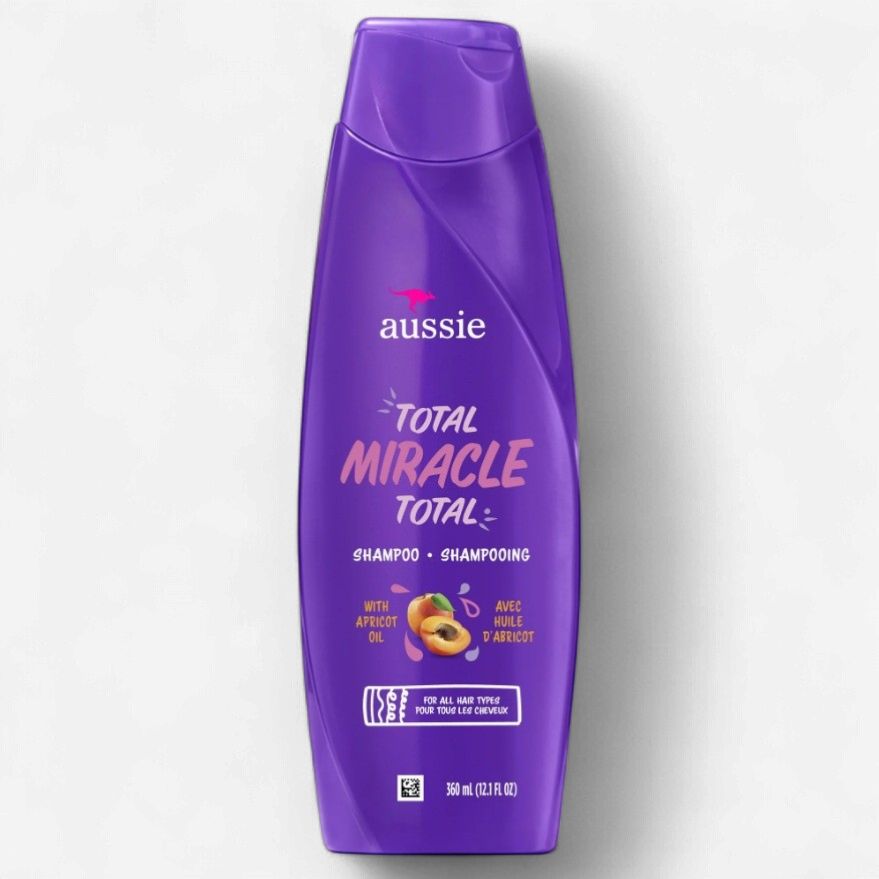 AUSSIE TOTAL MIRACLE APRICOT OIL SHAMPOO 360ML