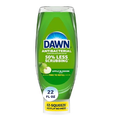 DAWN ANTIBACTERIAL DISHWASHING LIQUID APPLE BLOSSOM 650ML