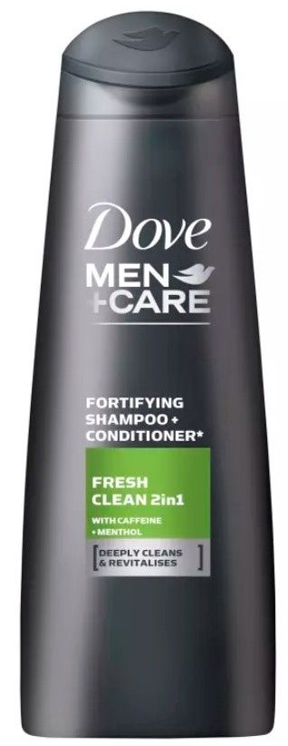 DOVE MEN+CARE 2-IN-1 SHAMPOO 250ML FRESH CLEAN
