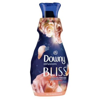 DOWNY INFUSION BLISS 0.96L FABRIC CONDITIONER AMBER &amp; ROSE 48LOADS