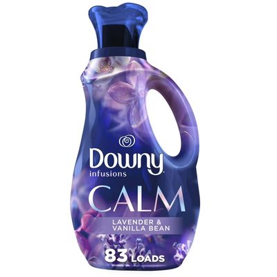 DOWNY INFUSIONS CALM 1.66L FABRIC CONDITIONER LAVENDER &amp; VANILLA BEAN 83LOADS