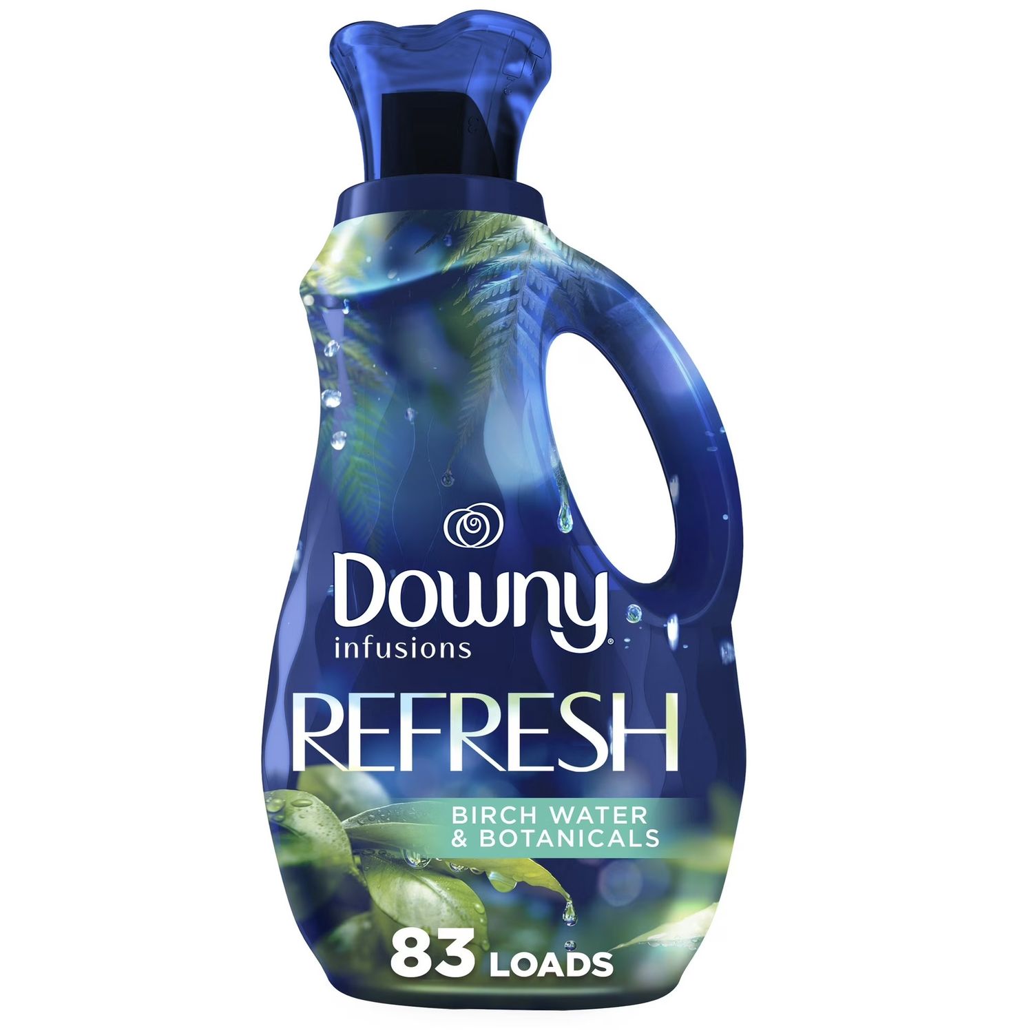 DOWNY INFUSIONS REFRESH 1.66L FABRIC CONDITIONER BIRCH WATER &amp; BOTANICALS 83LOADS