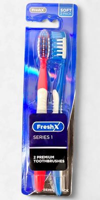 FRESHX TOOTHBRUSH SOFT (2PACK)