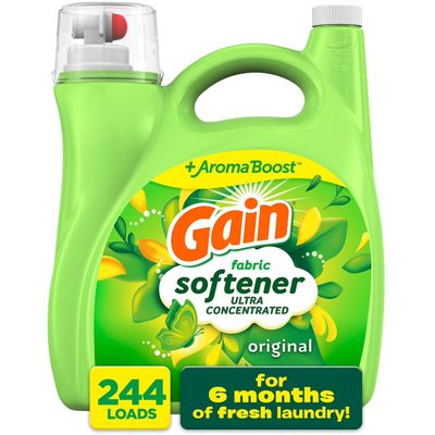 GAIN FABRIC SOFTENER 4.88L ORIGINAL 244LOADS