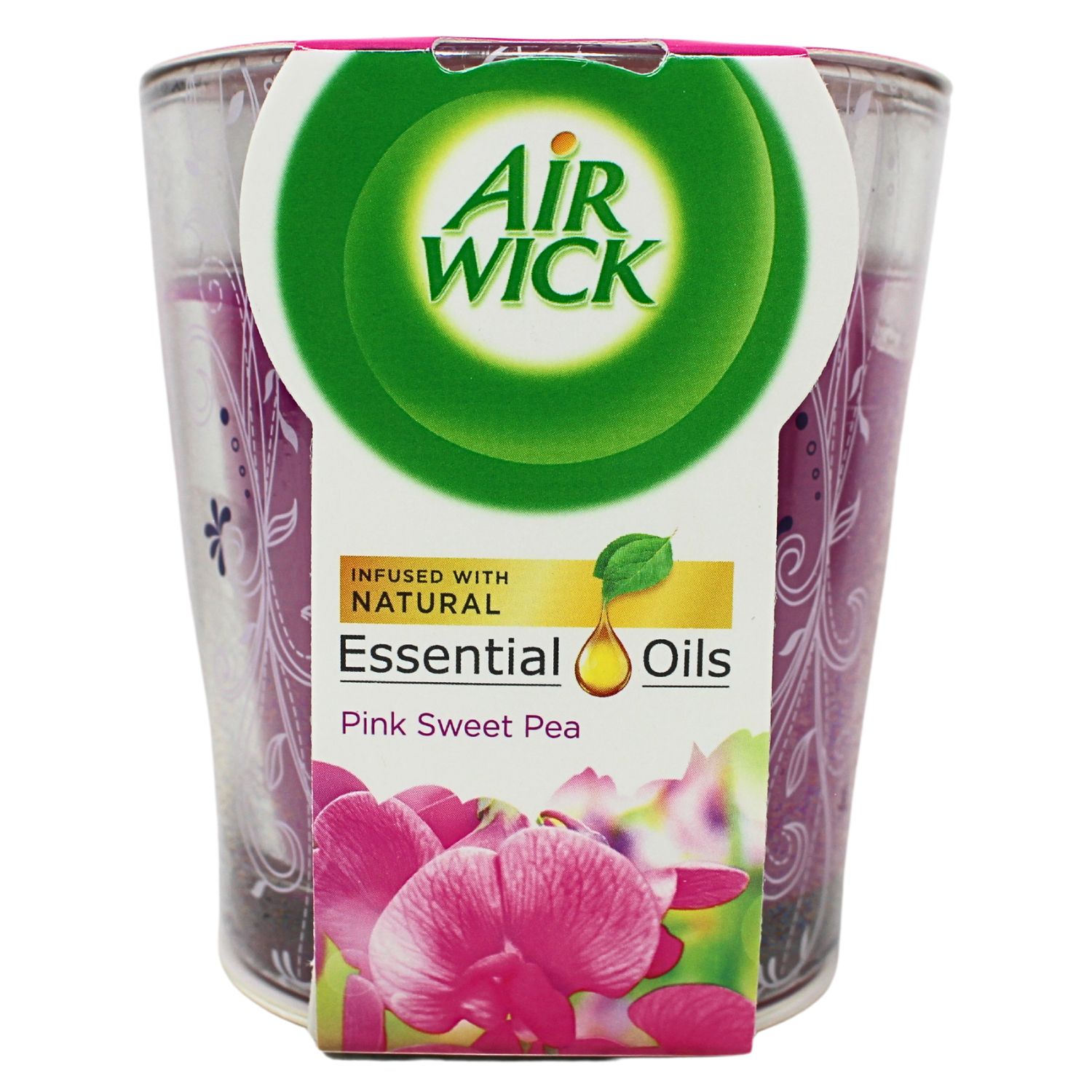 AIRWICK SCENTED CANDLE 105G PINK SWEET PEA