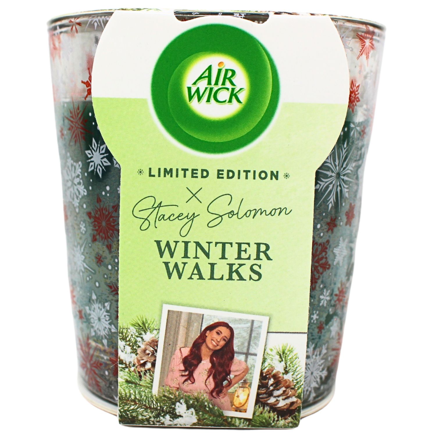 AIRWICK SCENTED CANDLE 105G WINTER WALKS PINE
