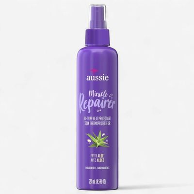 AUSSIE MIRACLE REPAIRER HI-TEMP HEAT PROTECTANT ALOE 251ML