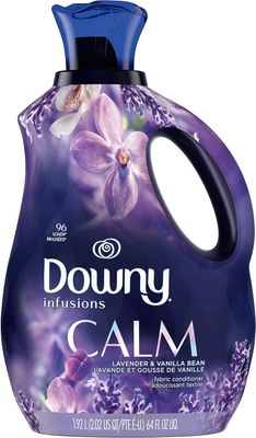 DOWNY INFUSIONS CALM 1.92 FABRIC CONDITIONER LAVENDER &amp; VANILLA BEAN 96LOADS