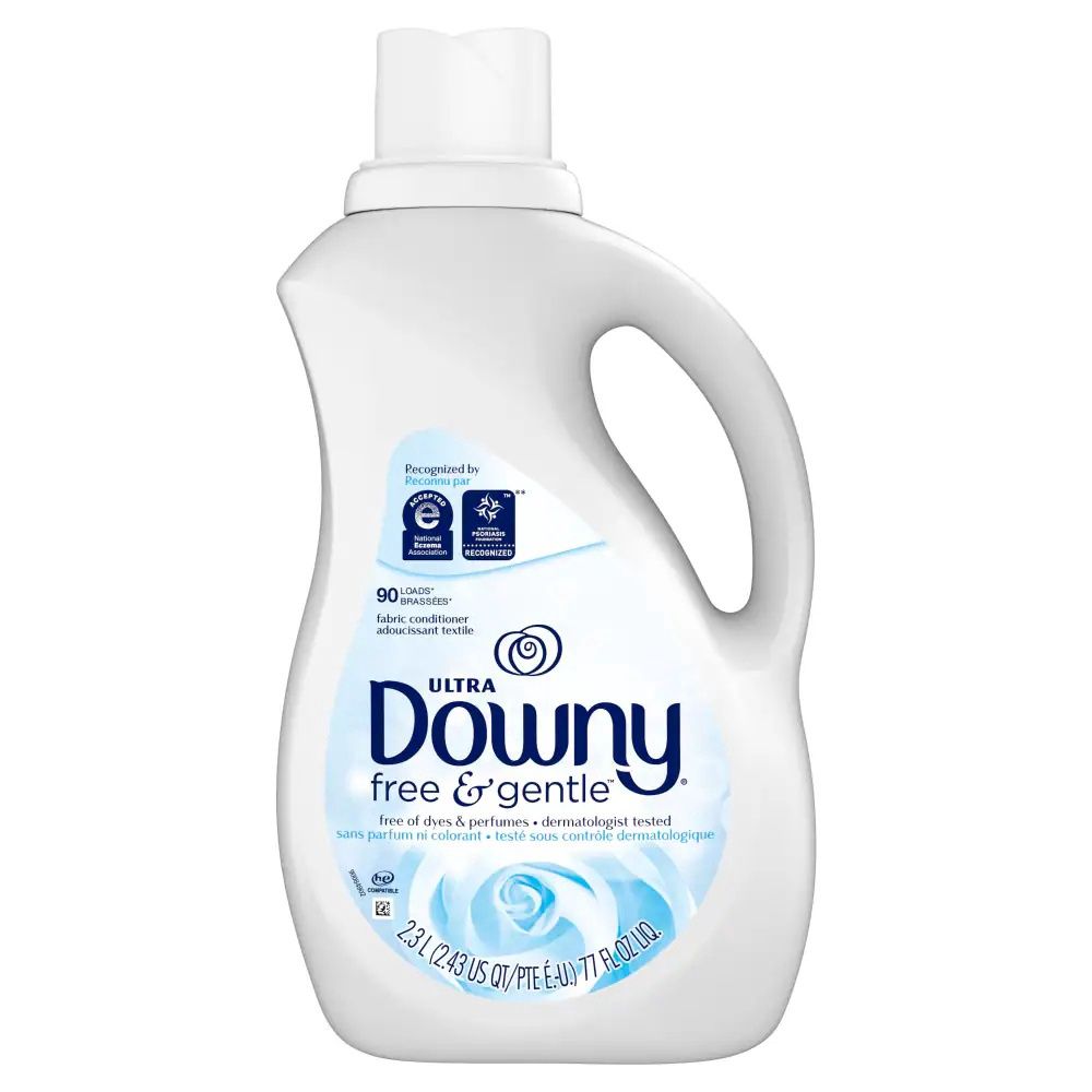DOWNY ULTRA FREE &amp; GENTLE 2.3L FABRIC CONDITIONER 90LOADS