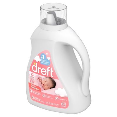 DREFT NEWBORN 2.72L LAUNDRY DETERGENT 64LOADS