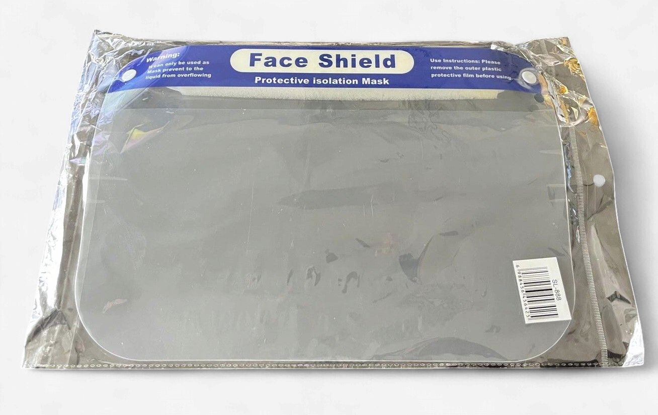 FACE SHIELD PROTECTIVE ISOLATION MASK (1PACK)