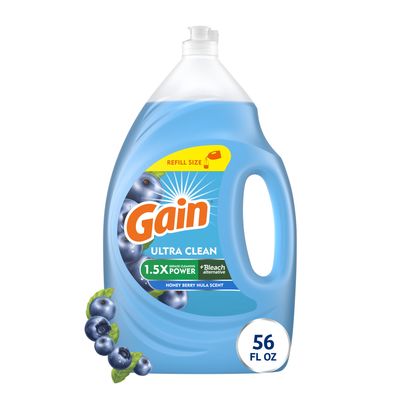 GAIN ULTRA CLEAN DISHWASHING LIQUID 1.65L HONEY BERRY HULA