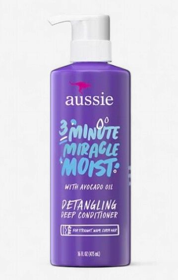 AUSSIE 3MINUTE MIRACLE MOIST AVOCADO OIL DETANGLING DEEP CONDITIONER 475ML (PUMP)