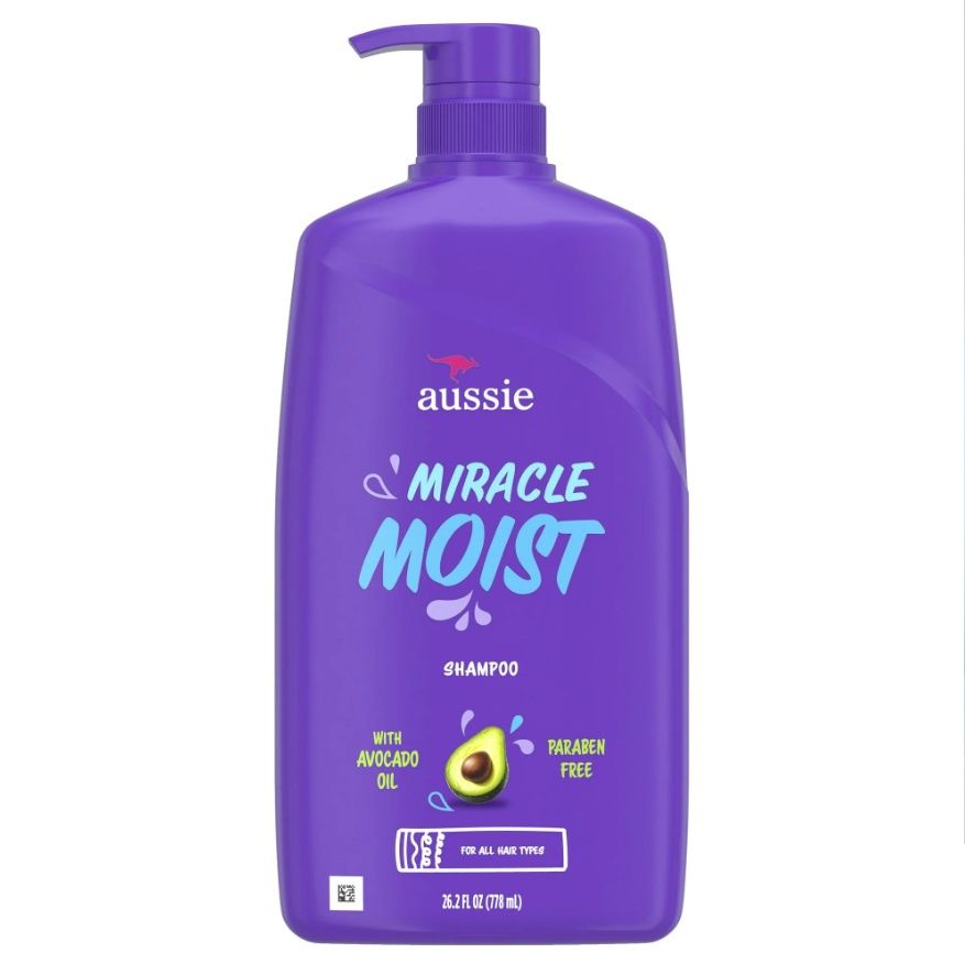 AUSSIE MIRACLE MOIST SHAMPOO AVOCADO OIL 778ML (PUMP)