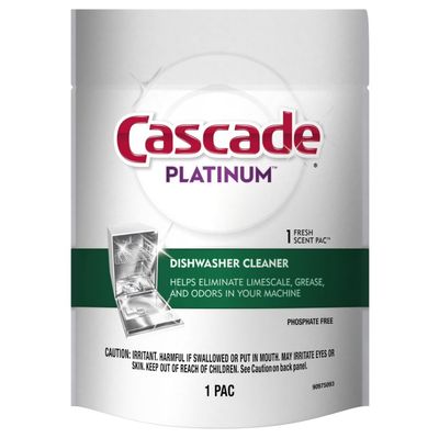 CASCADE PLATINUM DISHWASHER CLEANER FRESH SCENT (1PACK)