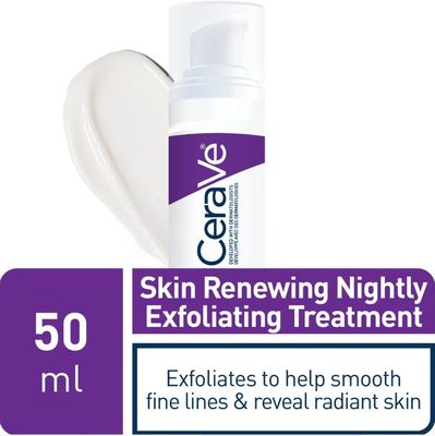 CERAVE SKIN RENEWING NIGHTLY EXFOLIATING TREATMENT 50ML
