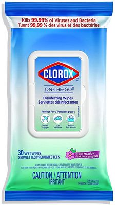 CLOROX DISINFECTING WIPES FRESH MEADOW 30'S
