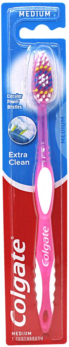 COLGATE TOOTHBRUSH  EXTRA CLEAN MEDIUM