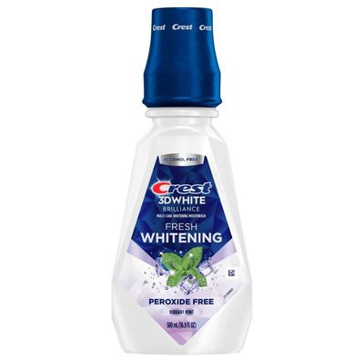 CREST 3DWHITE MOUTHWASH CLEAN MINT 500ML